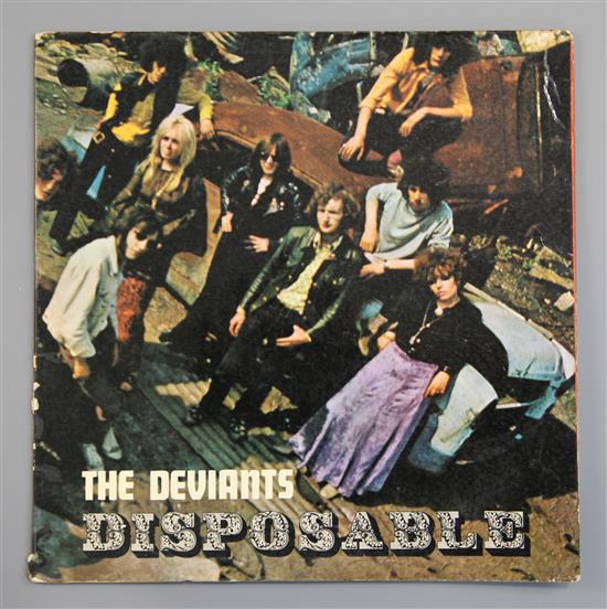 The Deviants: Disposable, SLP 7001, VG+ - VG+